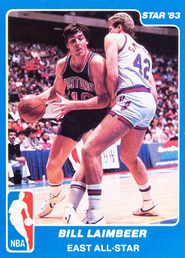 1983 Star All-Star Game Bill Laimbeer #6 Basketball Card