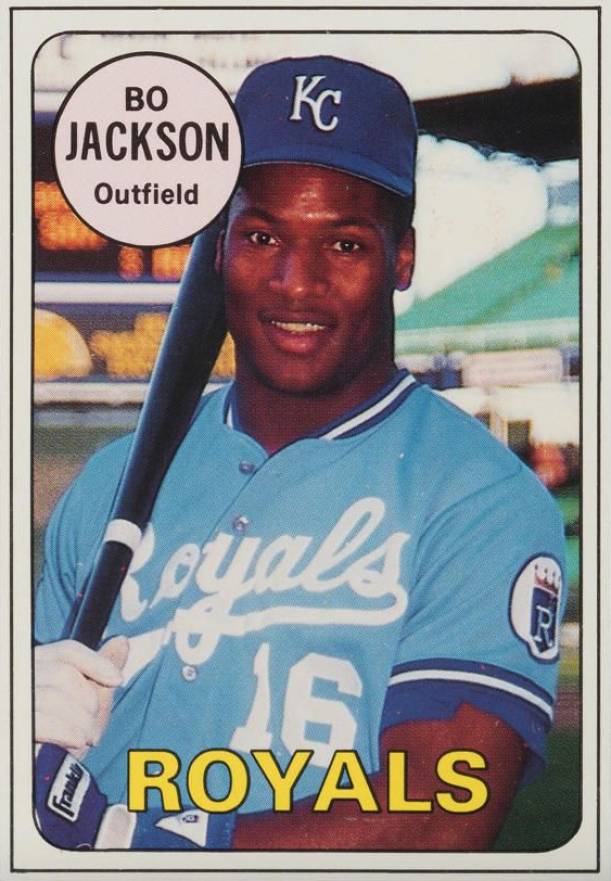 1990 Baseball Cards Magazine Repli-Cards Bo Jackson #41 Baseball Card