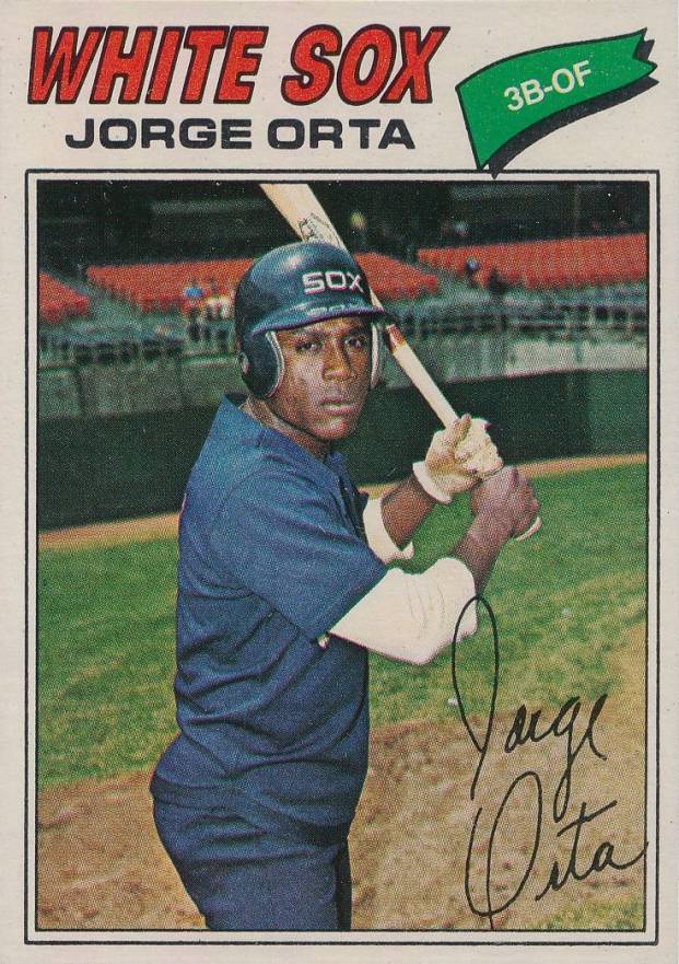 1977 Topps Jorge Orta #109 Baseball Card