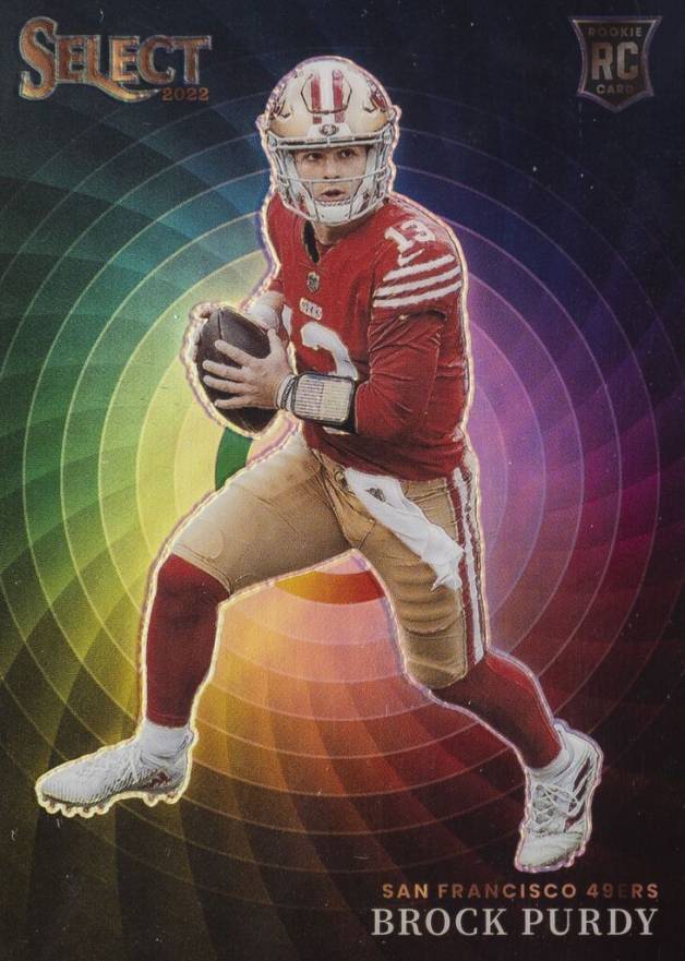 2022 Panini Select Color Wheel Brock Purdy #CW6 Football Card