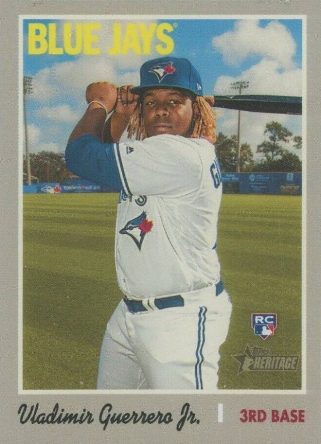 2019 Topps Heritage Vladimir Guerrero Jr. #504 Baseball Card