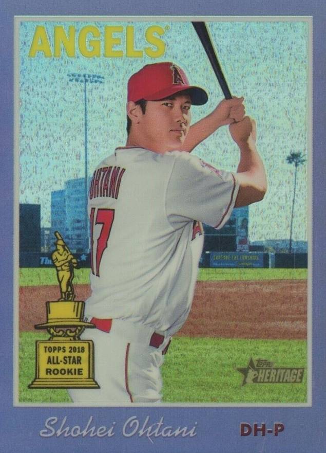 2019 Topps Heritage Shohei Ohtani #430 Baseball Card