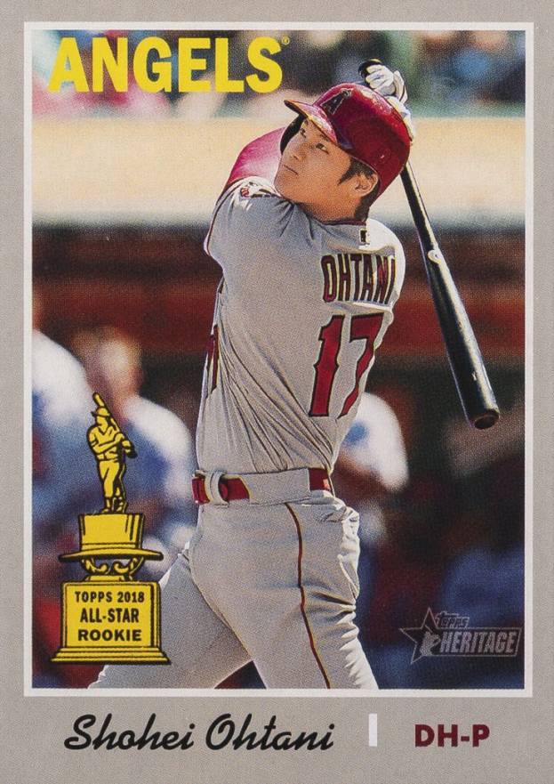 2019 Topps Heritage Shohei Ohtani #430 Baseball Card