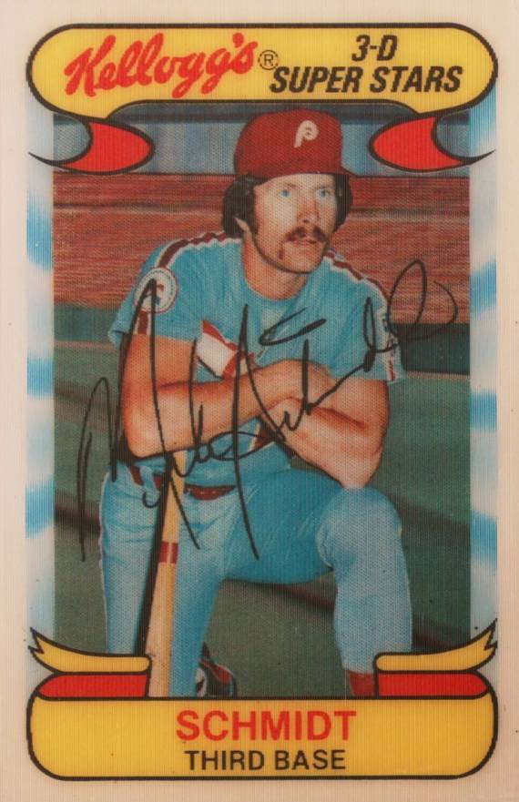 1978 Kellogg's Mike Schmidt #3 Baseball Card