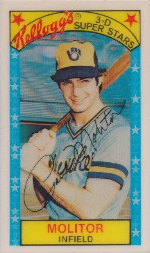 1979 Kellogg's Paul Molitor #20 Baseball Card