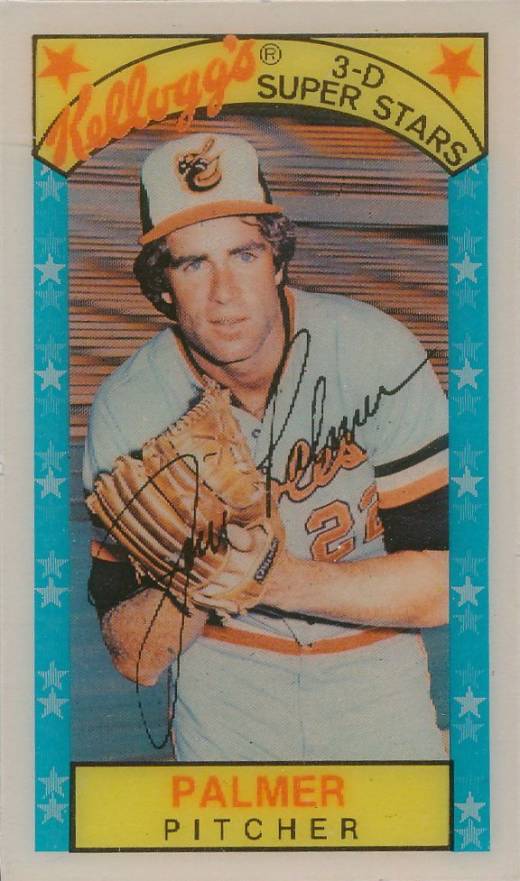 1979 Kellogg's Jim Palmer #5 Baseball Card