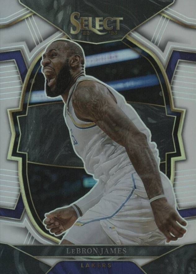 2022 Panini Select LeBron James #26 Basketball Card