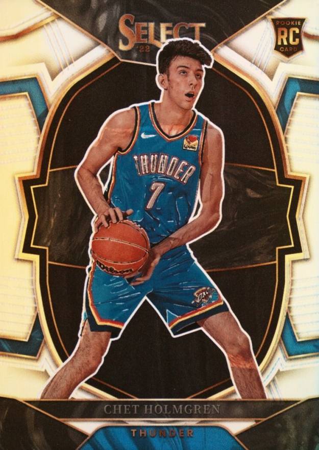 2022 Panini Select Chet Holmgren #83 Basketball Card