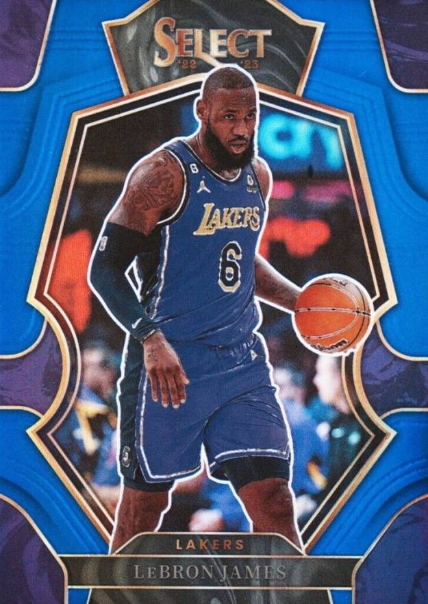 2022 Panini Select LeBron James #126 Basketball Card