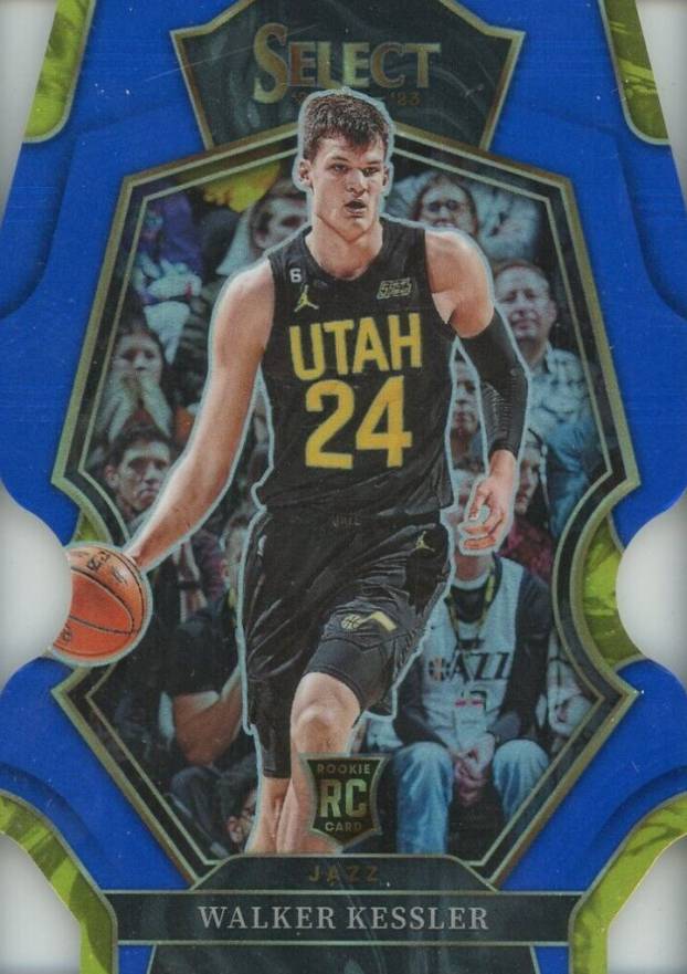 2022 Panini Select Walker Kessler #187 Basketball Card