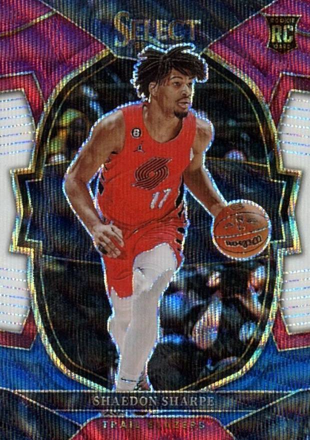 2022 Panini Select Shaedon Sharpe #71 Basketball Card