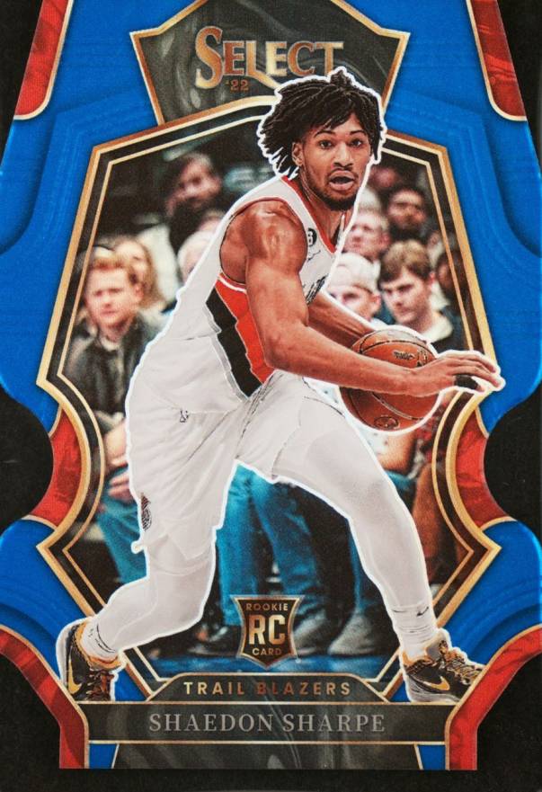 2022 Panini Select Shaedon Sharpe #189 Basketball Card