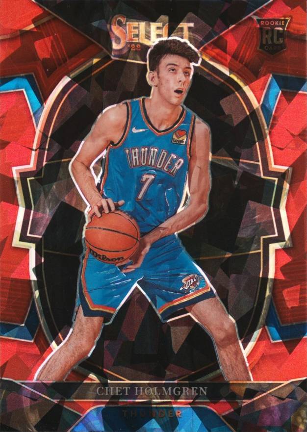 2022 Panini Select Chet Holmgren #83 Basketball Card