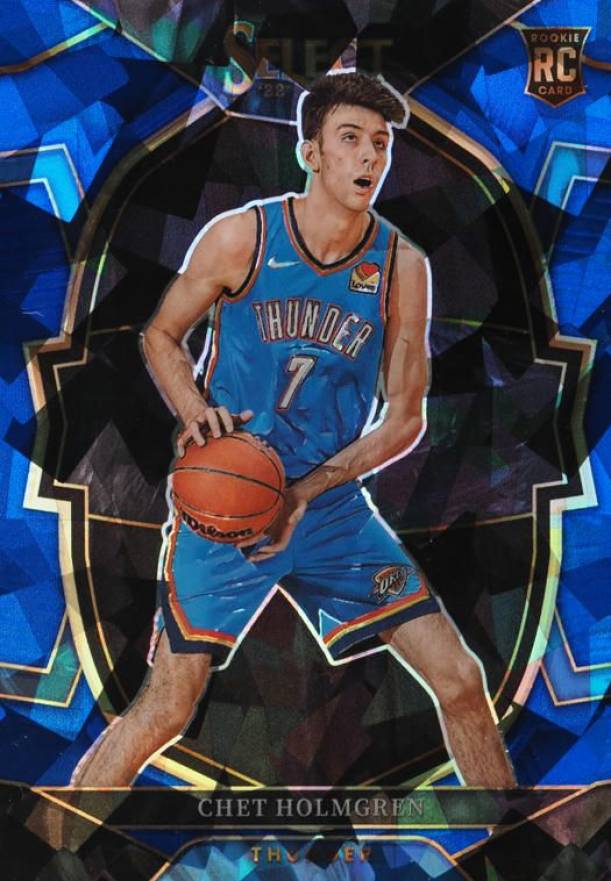 2022 Panini Select Chet Holmgren #83 Basketball Card