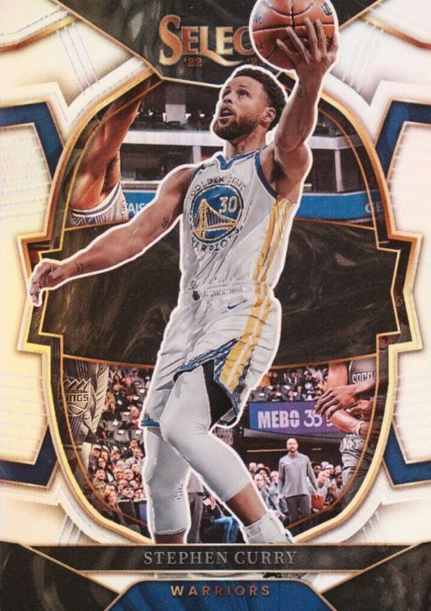 2022 Panini Select Stephen Curry #27 Basketball Card