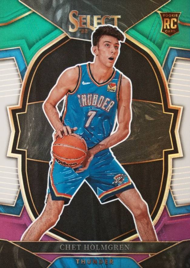 2022 Panini Select Chet Holmgren #83 Basketball Card