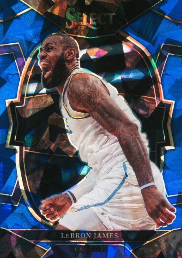 2022 Panini Select LeBron James #26 Basketball Card