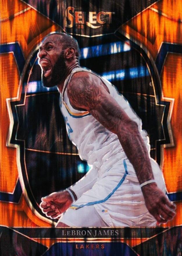 2022 Panini Select LeBron James #26 Basketball Card