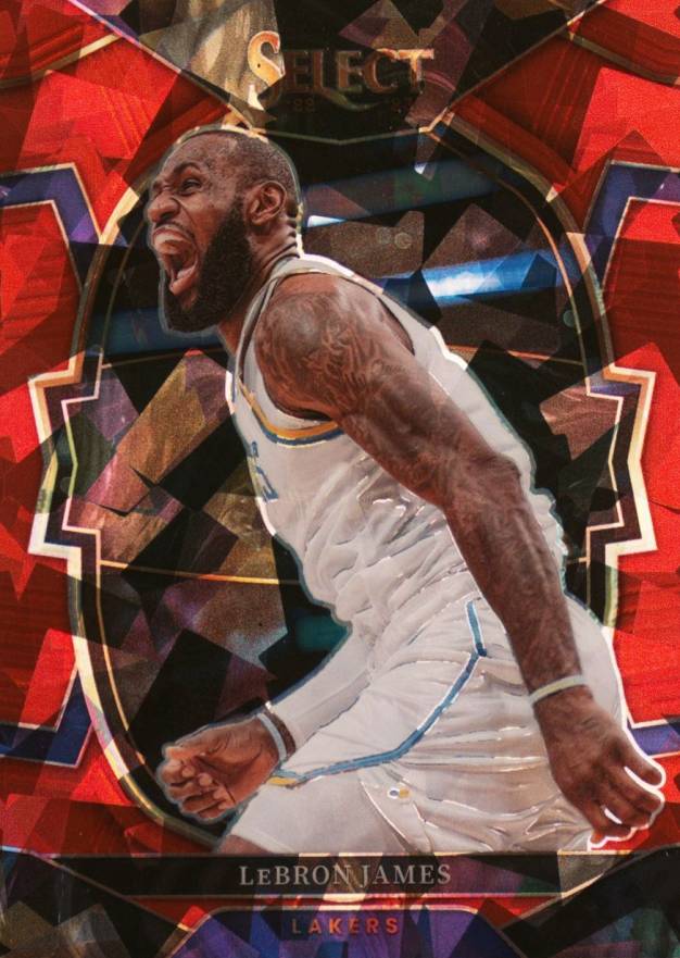 2022 Panini Select LeBron James #26 Basketball Card