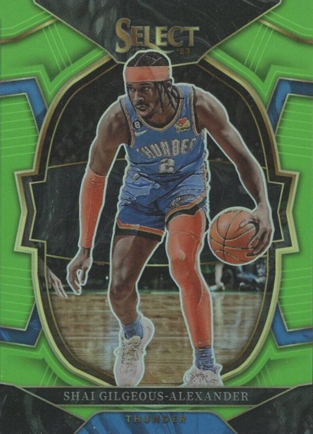 2022 Panini Select Shai Gilgeous-Alexander #56 Basketball Card