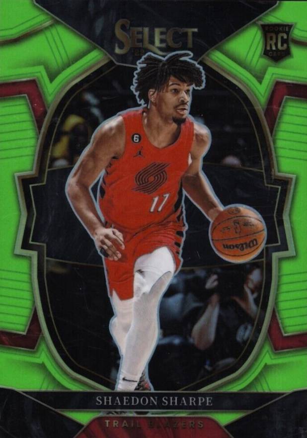 2022 Panini Select Shaedon Sharpe #71 Basketball Card