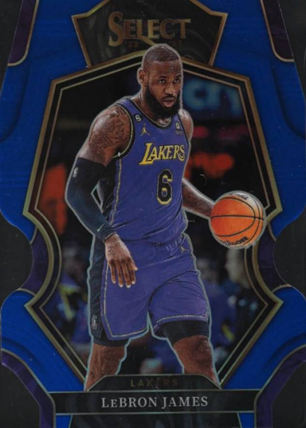 2022 Panini Select LeBron James #126 Basketball Card