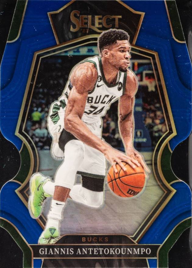 2022 Panini Select Giannis Antetokounmpo #161 Basketball Card