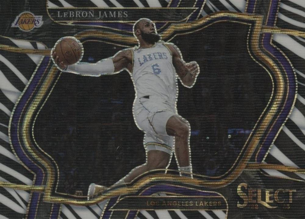 2022 Panini Select LeBron James #226 Basketball Card