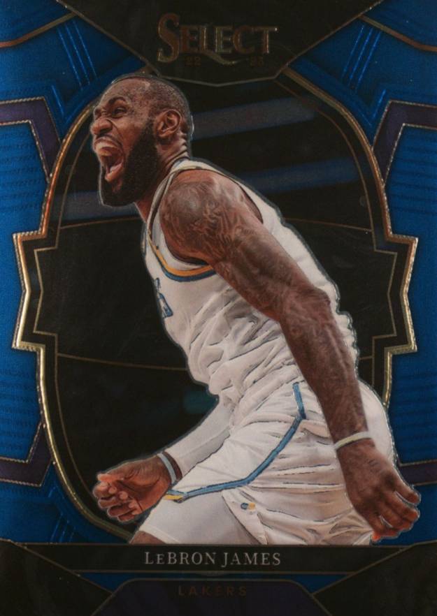 2022 Panini Select LeBron James #26 Basketball Card