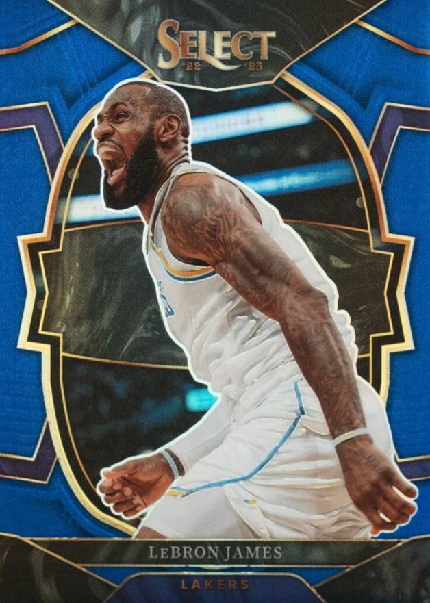 2022 Panini Select LeBron James #26 Basketball Card