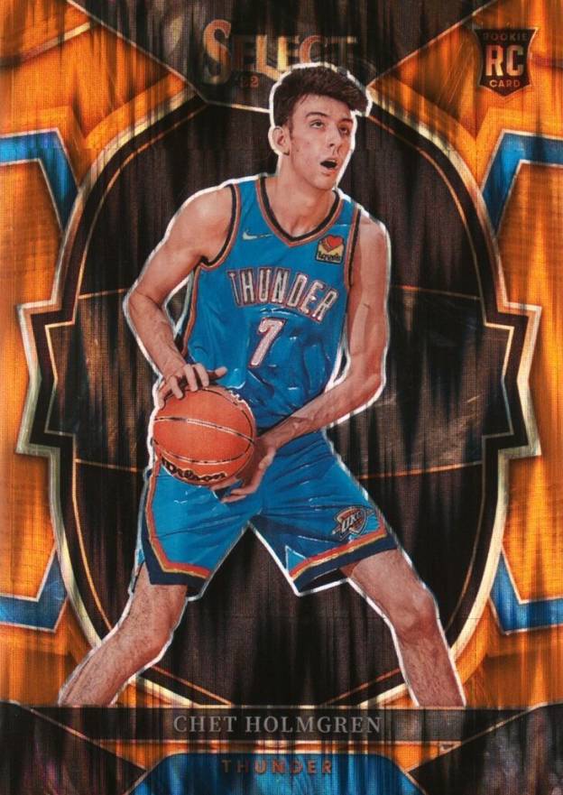 2022 Panini Select Chet Holmgren #83 Basketball Card