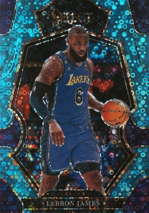 2022 Panini Select LeBron James #126 Basketball Card