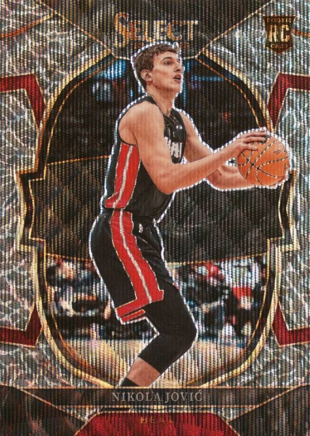 2022 Panini Select Nikola Jovic #91 Basketball Card