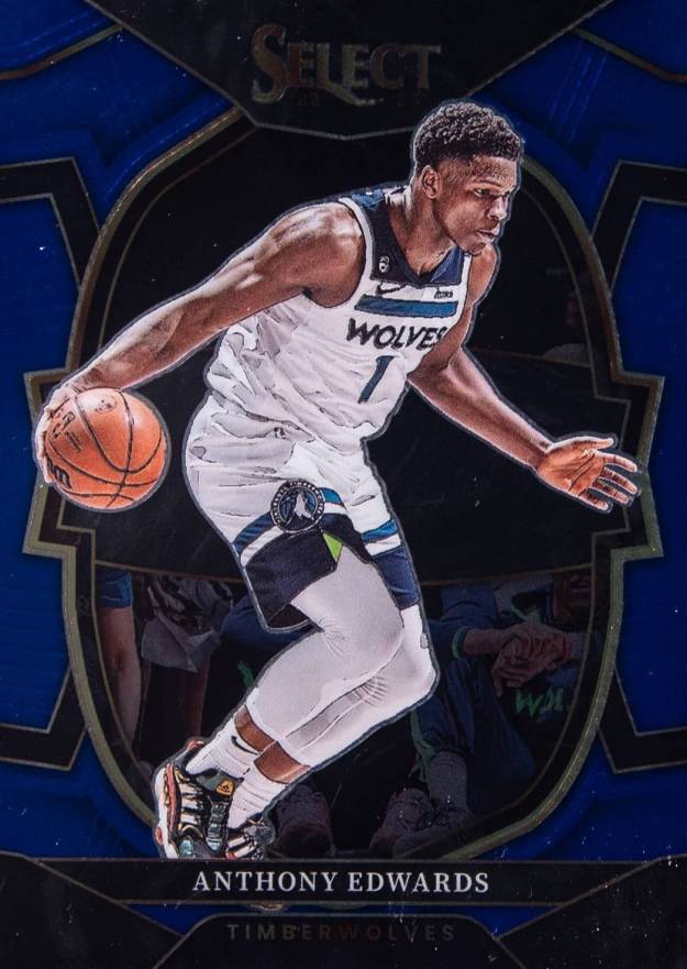 2022 Panini Select Anthony Edwards #46 Basketball Card