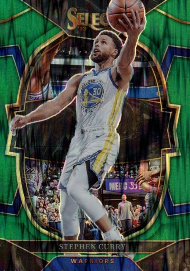 2022 Panini Select Stephen Curry #27 Basketball Card