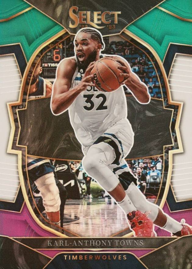 2022 Panini Select Karl-Anthony Towns #12 Basketball Card