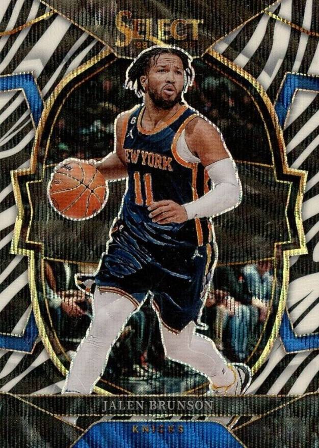 2022 Panini Select Jalen Brunson #22 Basketball Card