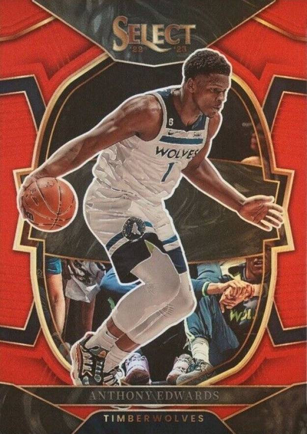 2022 Panini Select Anthony Edwards #46 Basketball Card