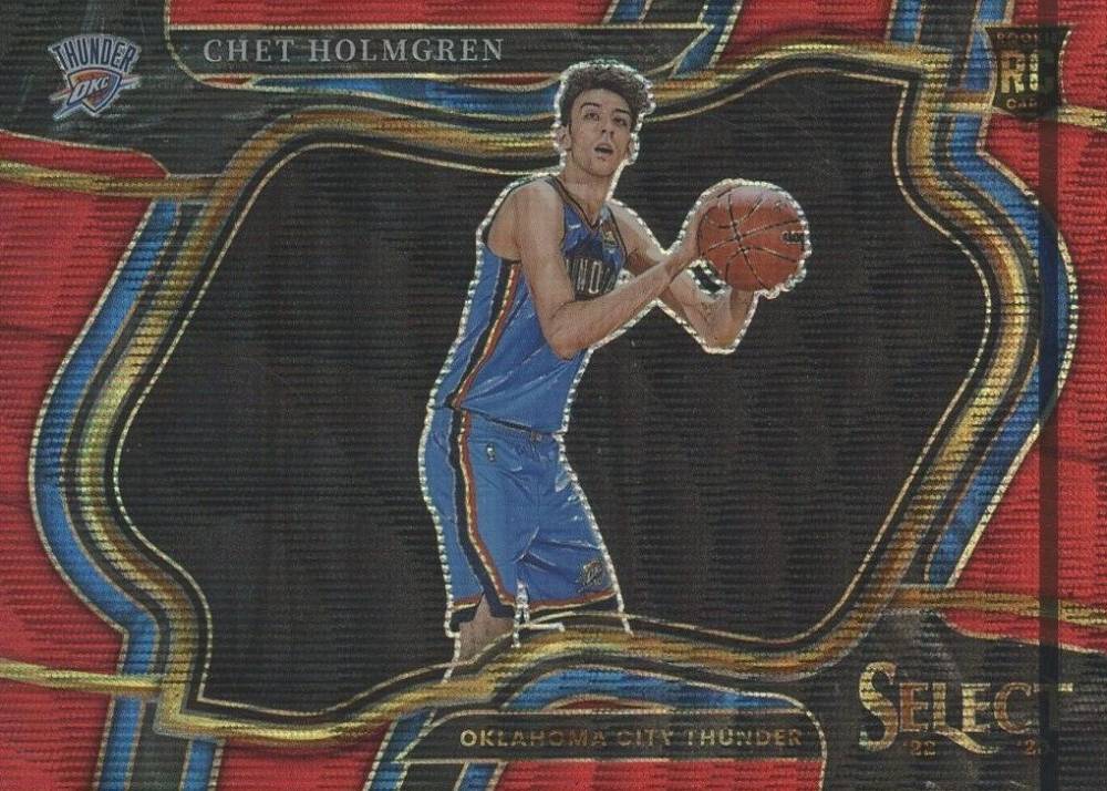 2022 Panini Select Chet Holmgren #296 Basketball Card