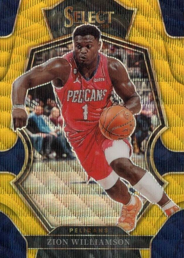 2022 Panini Select Zion Williamson #124 Basketball Card