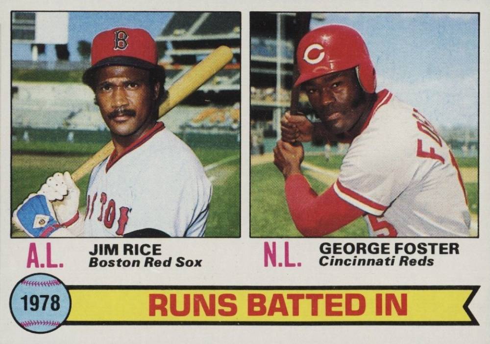 1979 Topps RBI Leaders #3 Baseball Card