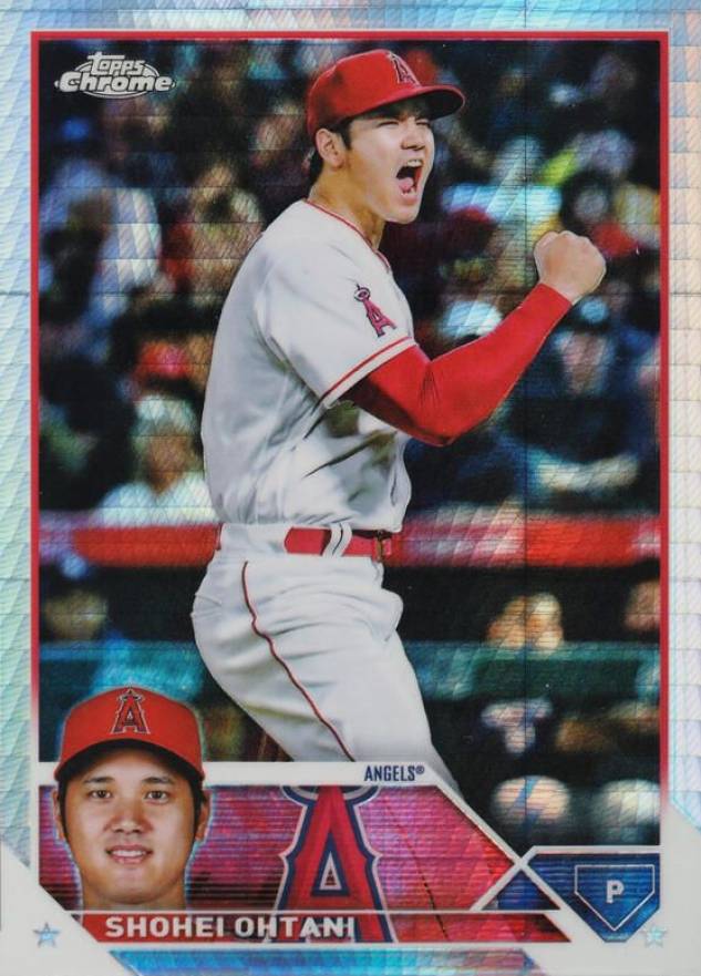 2023 Topps Chrome Shohei Ohtani #17 Baseball Card