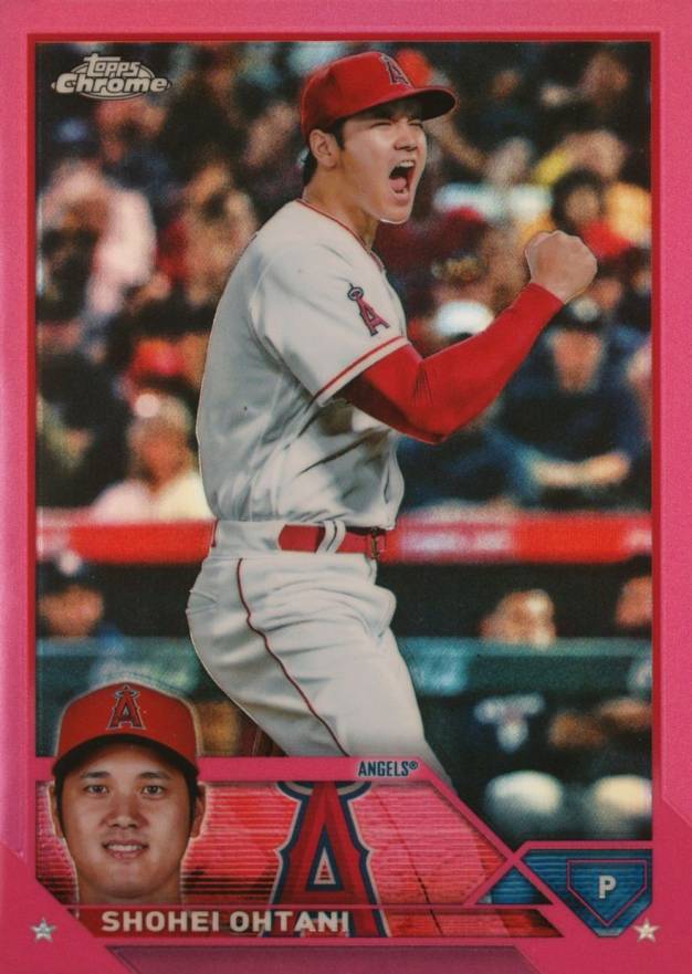 2023 Topps Chrome Shohei Ohtani #17 Baseball Card