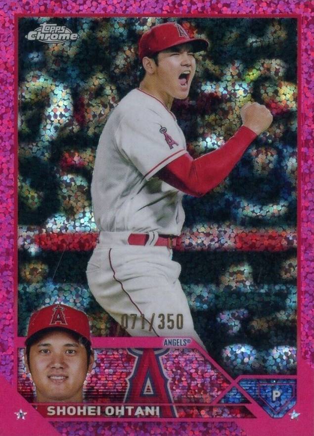 2023 Topps Chrome Shohei Ohtani #17 Baseball Card