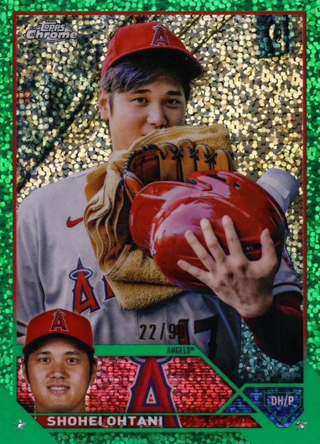 2023 Topps Chrome Shohei Ohtani #17 Baseball Card