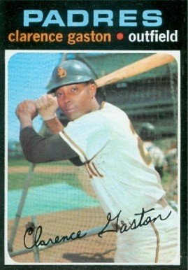 1971 Topps Clarence Gaston #25 Baseball Card