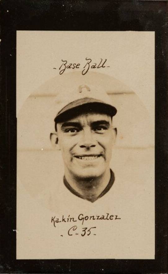 1923 Nacionales Cigarros Kakin Gonzalez #C35 Baseball Card