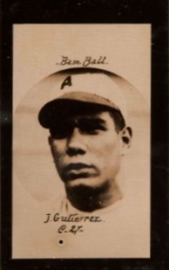 1923 Nacionales Cigarros Jose Gutierrez #C27 Baseball Card