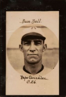 1923 Nacionales Cigarros Papo Gonzalez #C26 Baseball Card