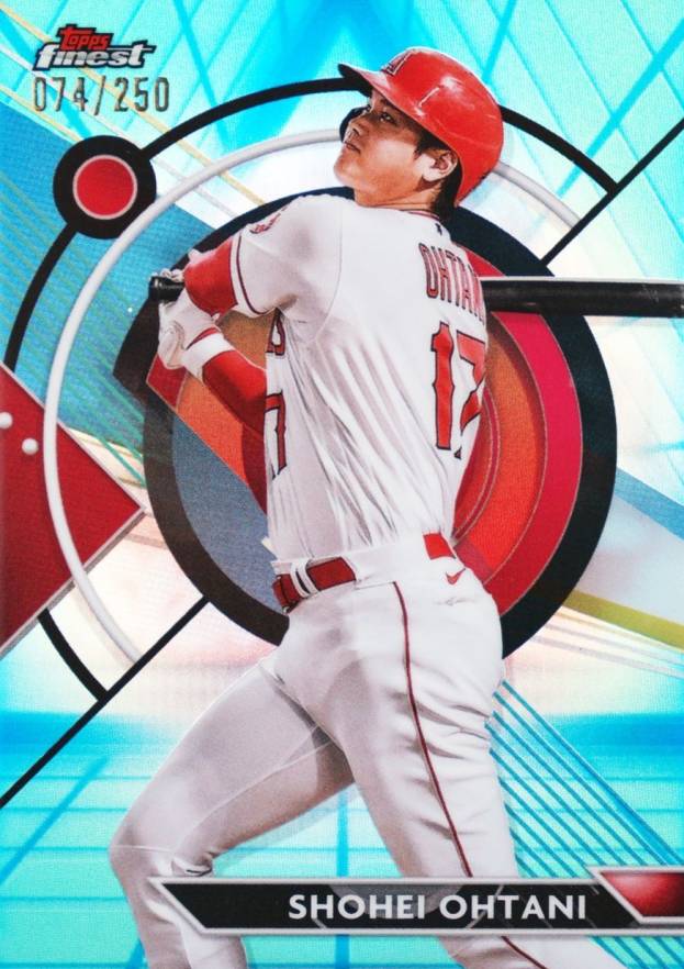 2023 Topps Finest Shohei Ohtani #17 Baseball Card